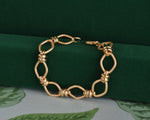 Bracciale in argento 925 placcato oro